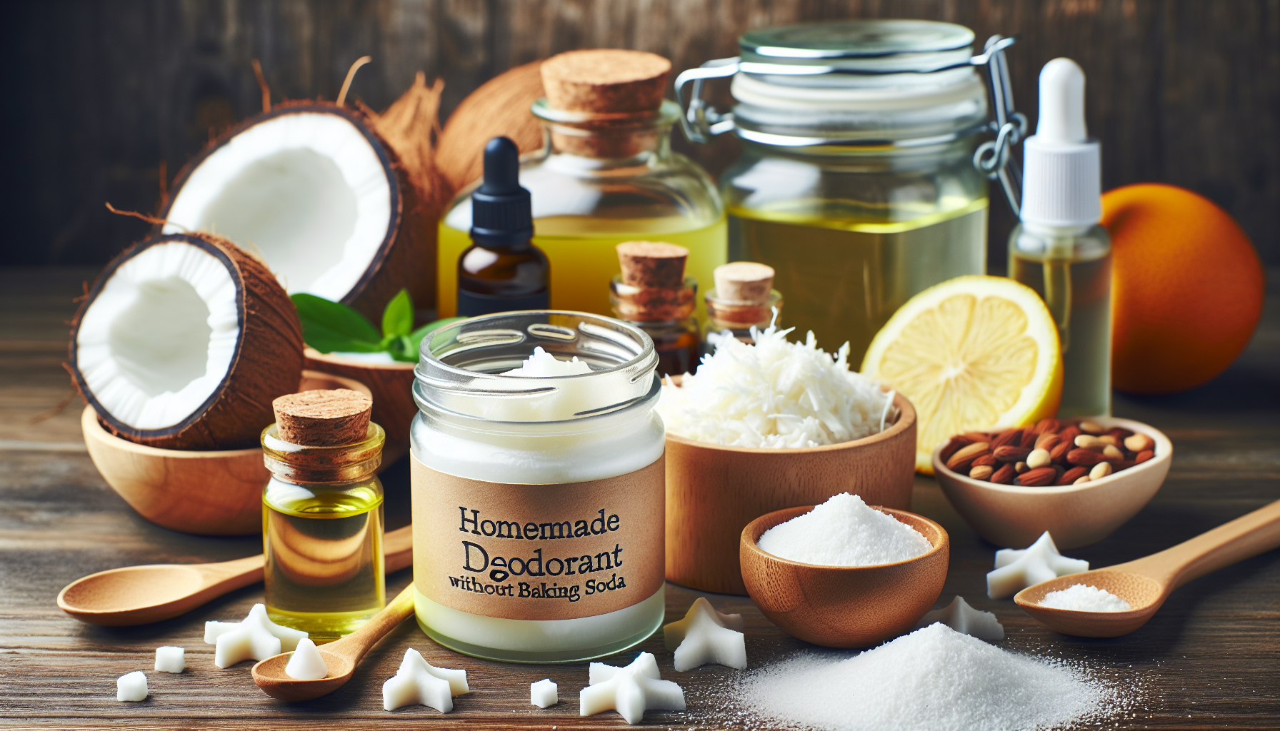 Ingredientes naturales para hacer desodorante casero