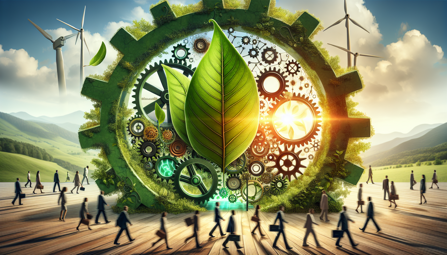 Mujer transformando su estrategia empresarial