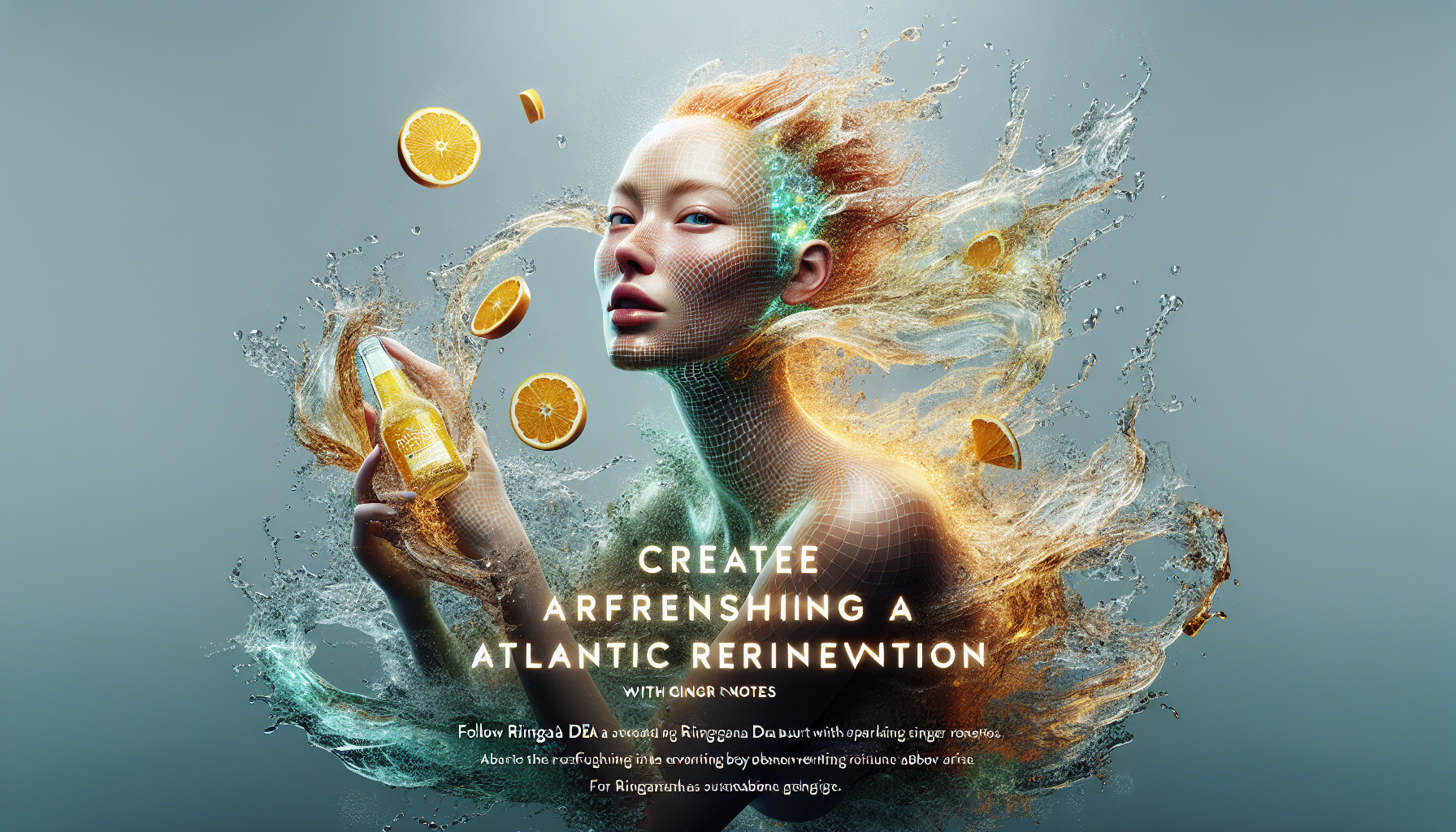 Ráfaga de marea atlántica con notas de jengibre chispeante