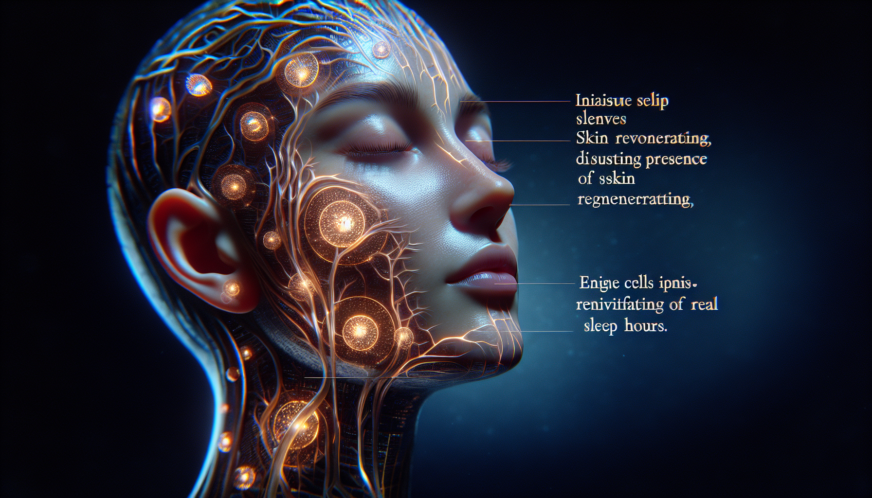 Piel regenerándose durante la noche con Skin Perfection.