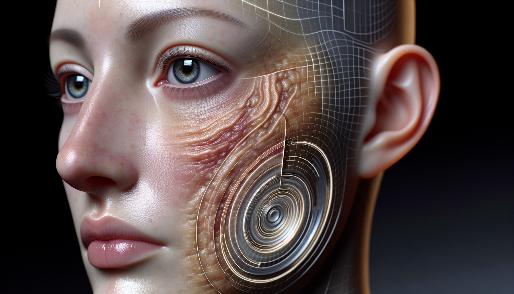 Surcos nasogenianos atenuados con Skin Perfection.