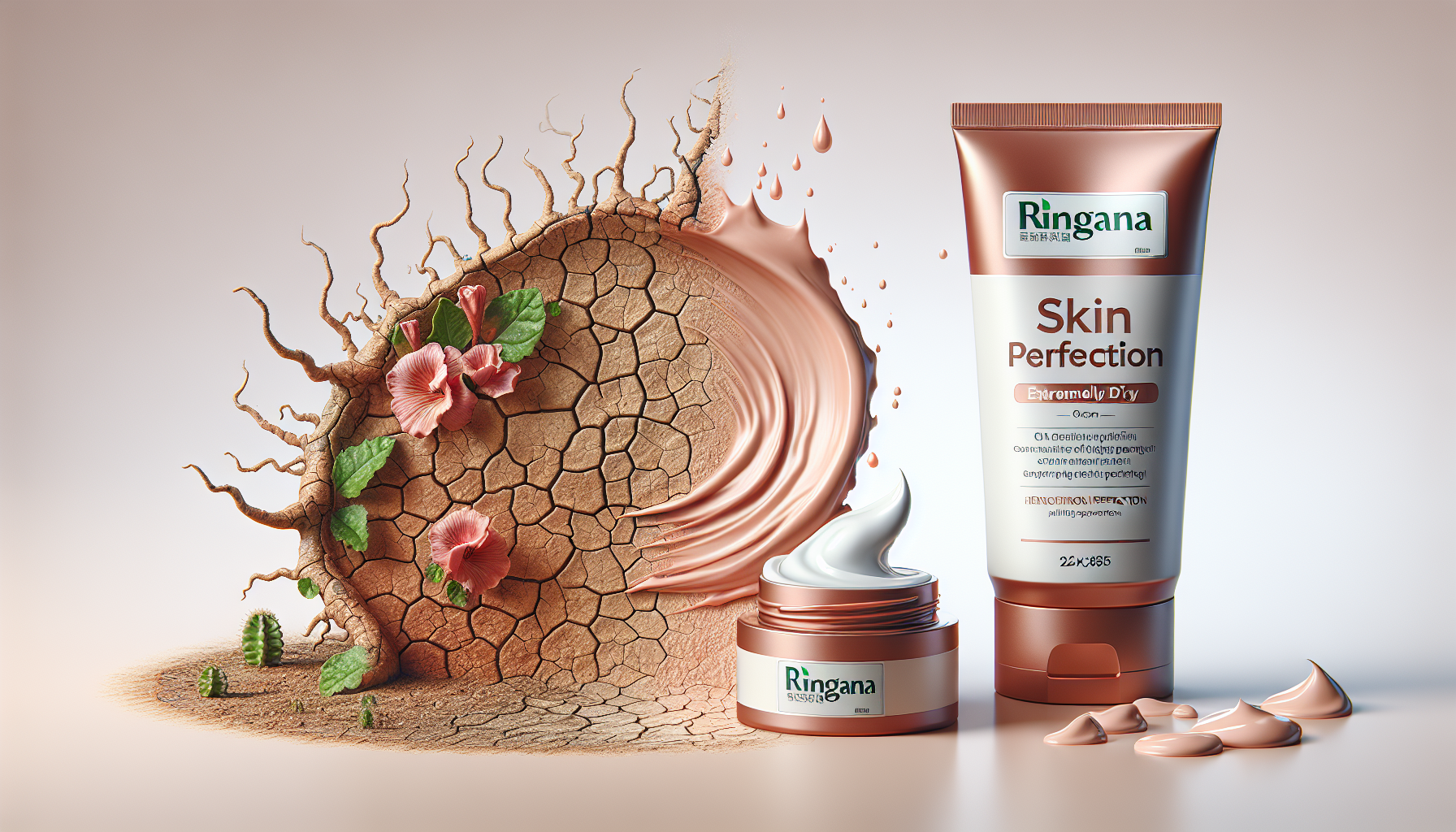 Crema Skin Perfection hidratando piel muy seca.