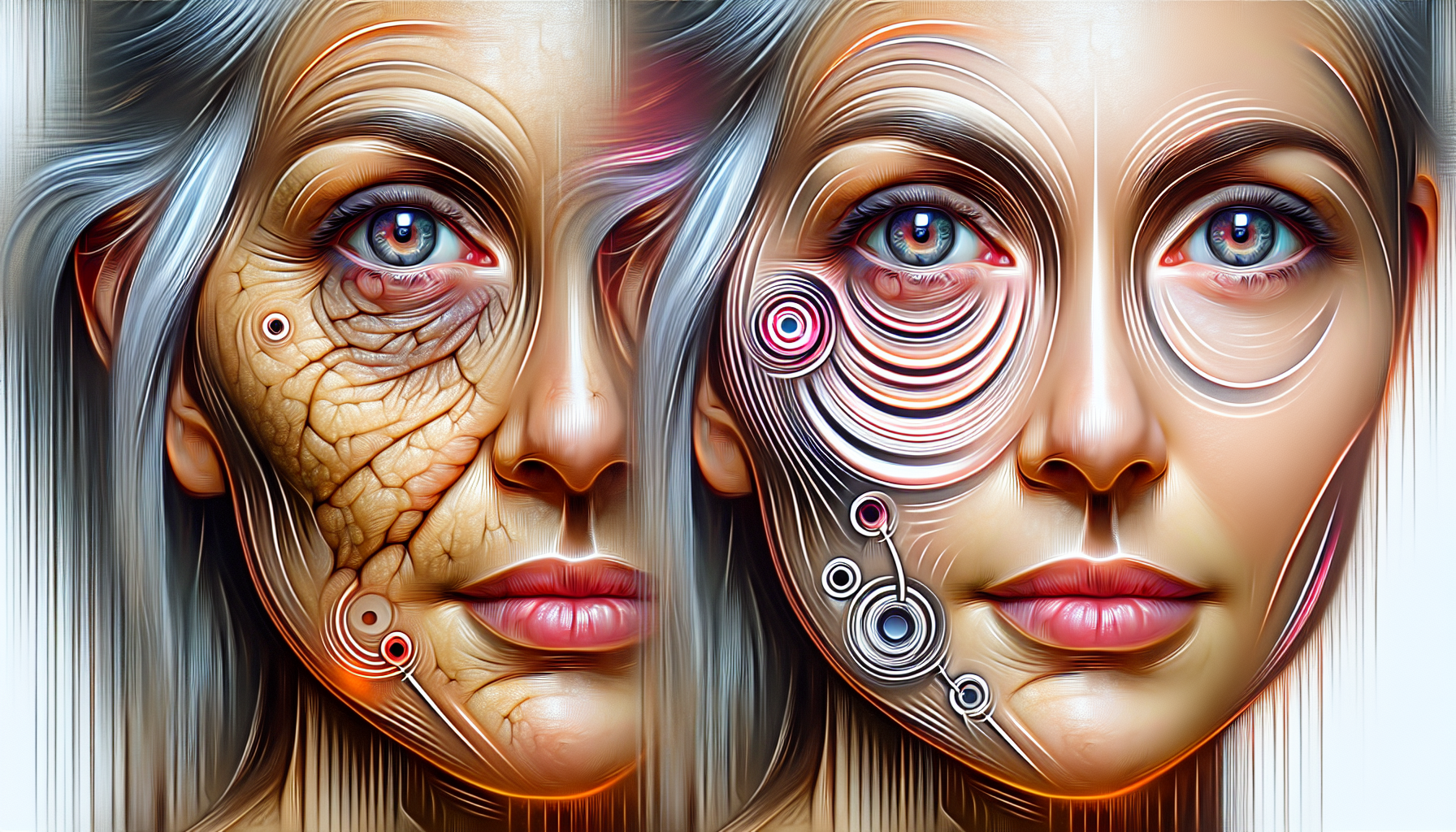 Ojeras atenuadas en mujer de 50 gracias a Skin Perfection.