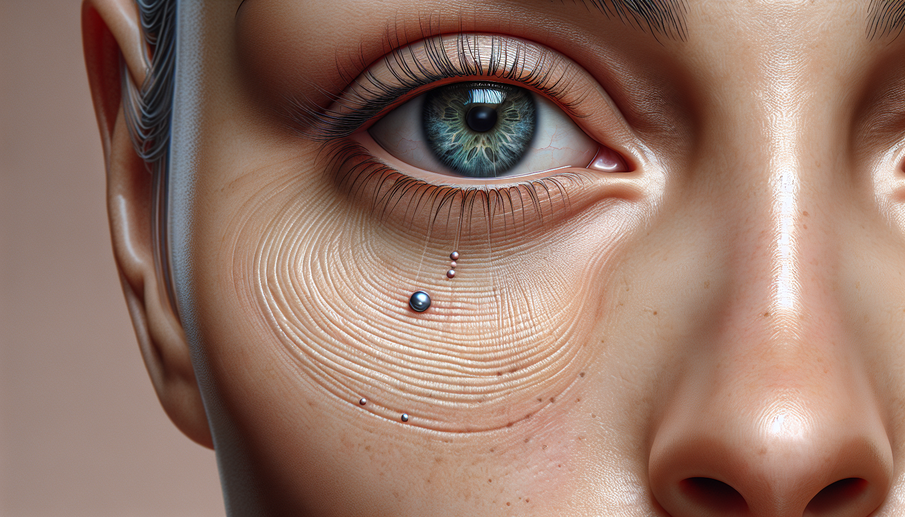 Microarrugas en el ojo reducidas con Skin Perfection.