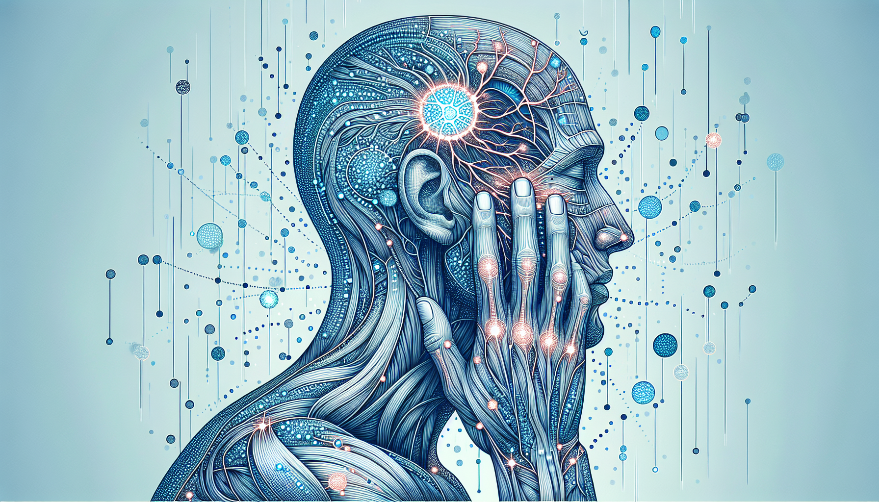 Ilustración de barrera cutánea fortalecida.