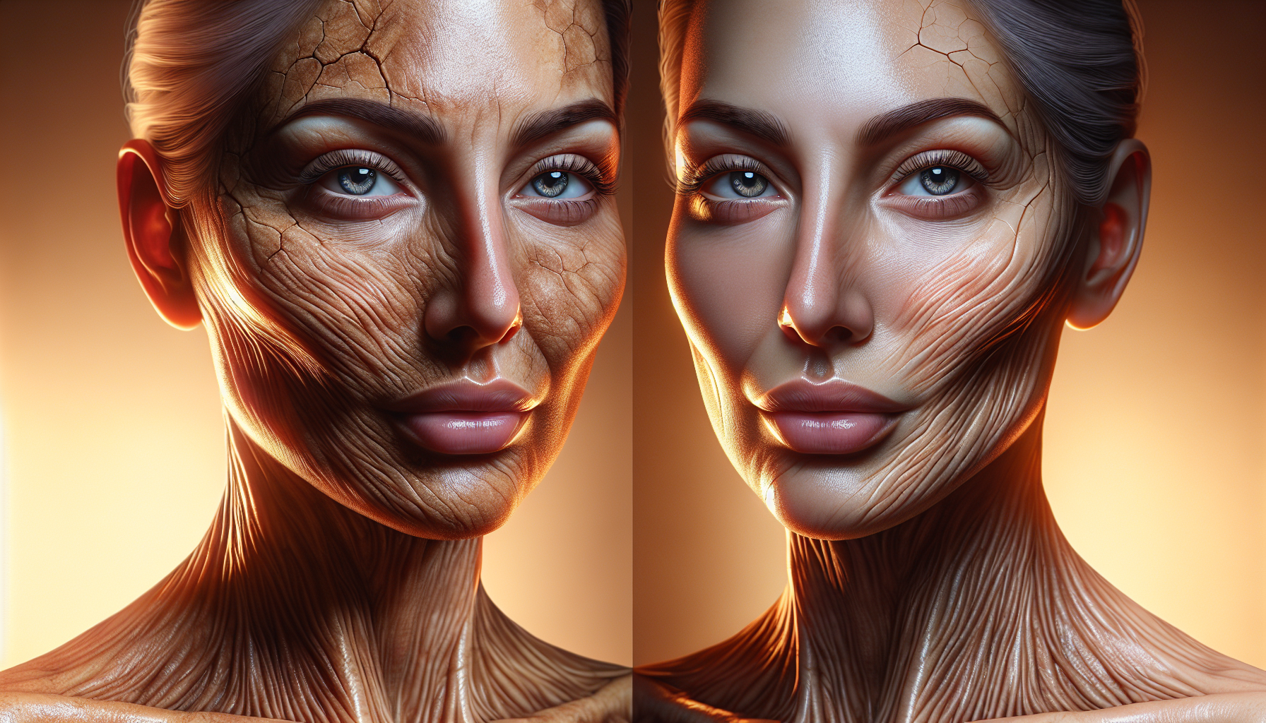 Textura de piel mejorada gracias a Skin Perfection.